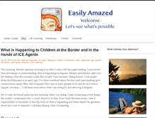 Tablet Screenshot of easilyamazed.com